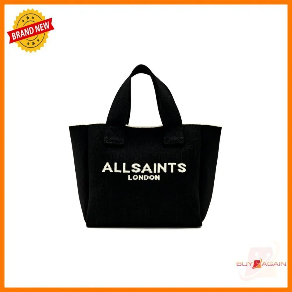 Mini Tote Bag with Grab Handle and Shoulder Strap, Recycled Polyester